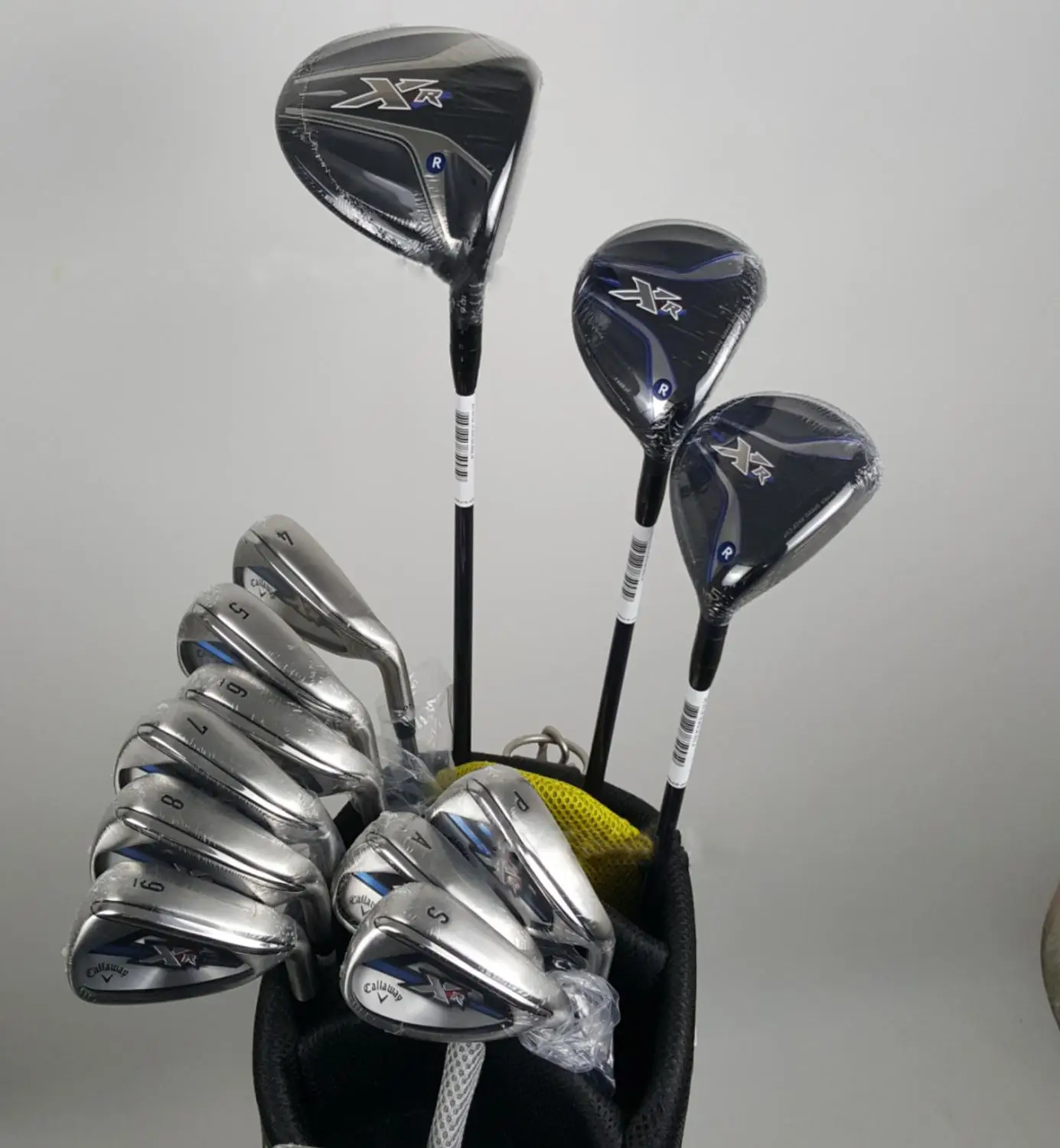 XR Golf Complete XR Golf Club xr Драйвер+ Фарватер деревянный стержень+ железный стержень+ Толкатель графитовый/стальной вал с крышкой головки без