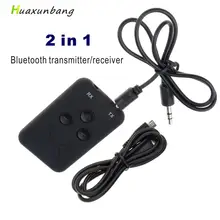 3.5mm AUX Audio Wireless adapter 5.0 Bluetooth Receiver 2 in 1 Adapter Stereo Transmitter for iphone Car TV PC Speaker