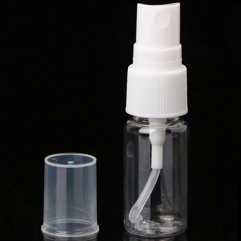 

10ML 20ML 30ML 50ML 60ML 100ML transparent Plastic Refillable Bottles Atomizer Hydrating Sprayer Tools