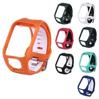 

Replacement Silicone Band Strap for TomTom Runner 2 / 3 Spark/3 Sport GPS Watch Water Resistant Smart Watch Strap Accessories