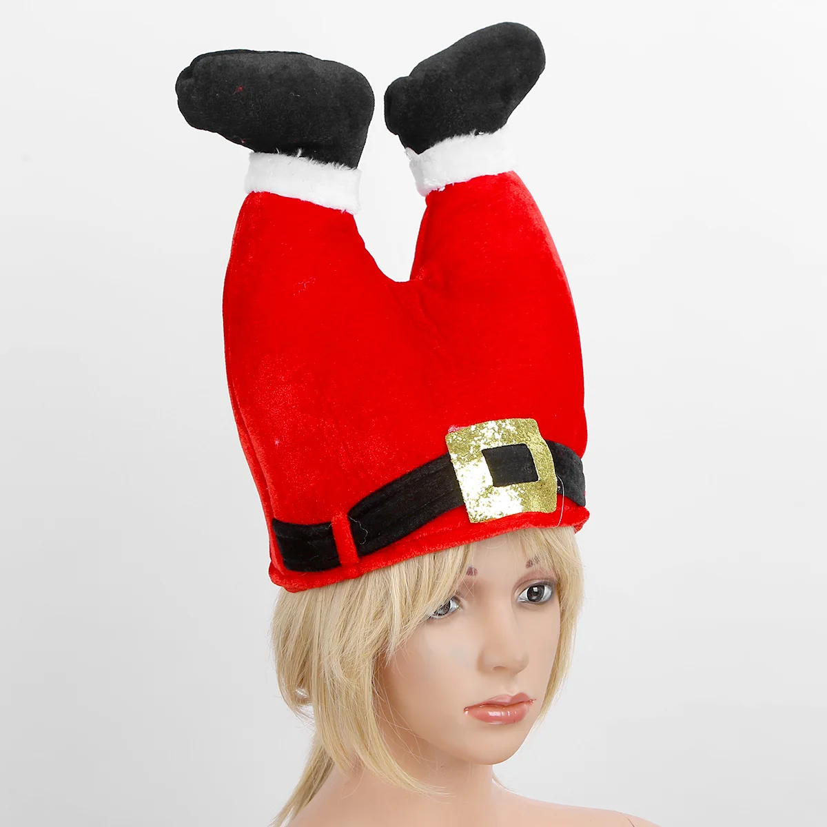 CHIMNEY SANTA HAT Kids Adult Headwear Fancy Dress Christmas Party Fun Gift UK 