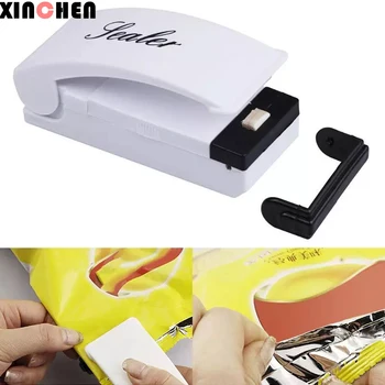 

Electric Hand Press Food Sealer Plastic Bag Heat Sealer Packaging Machine with Magnetic Base Instant Heat Sealer Handy Sealing