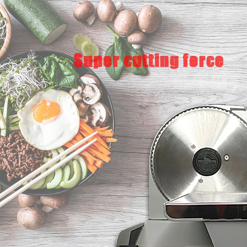 Электрическая бытовая ломтерезка для мяса 110 В/220 В Ломтерезка говядины слайсер