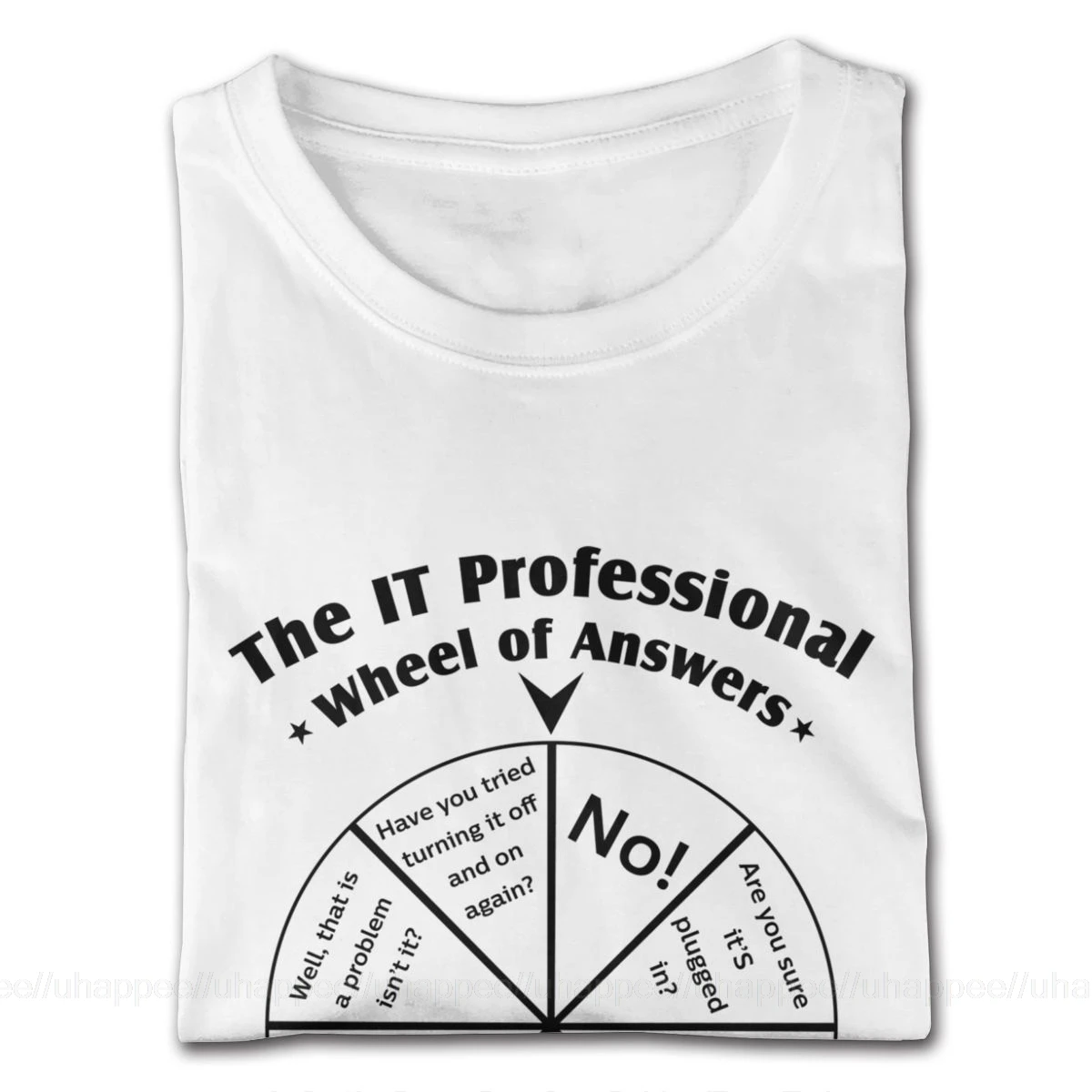 Мужские футболки с коротким рукавом и круглым вырезом Workout It Professional Wheel Of