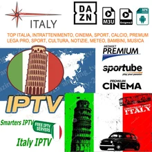 Italia IP tv подписка Android enigma2 Dazn Premium Mediaset Великобритания Германия Спорт IP tv Италия США Испания для Smart tv