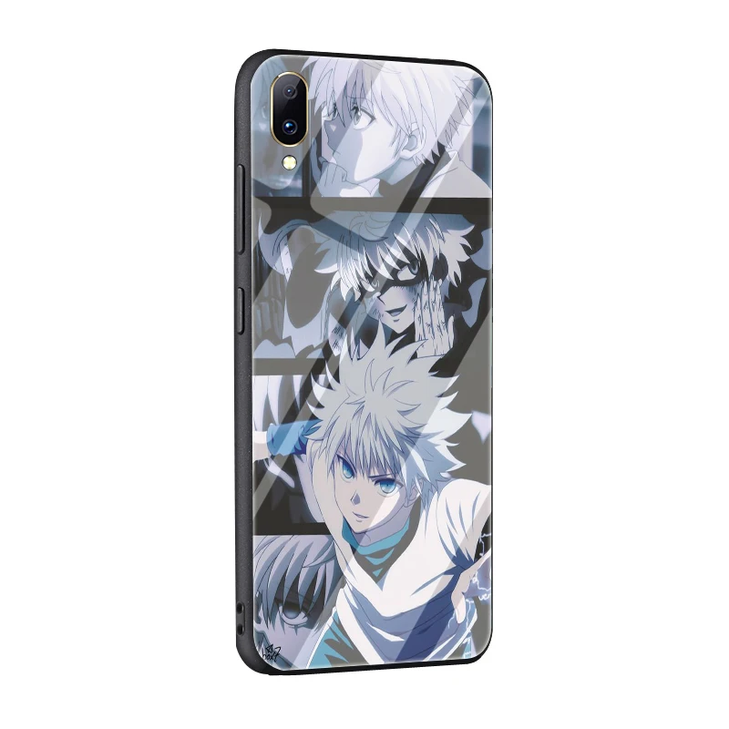 EWAU Hunter X Hunter закаленное Стекло телефон крышка для Vivo V5 Y89 Y85 V15 Y17 Y91 Y93 Y95 Y91C - Цвет: G9