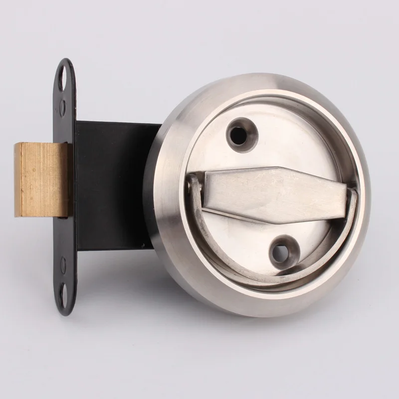

Single Side Door Handle Recessed Invisible Cup Locks Fireproof Door Cabinet