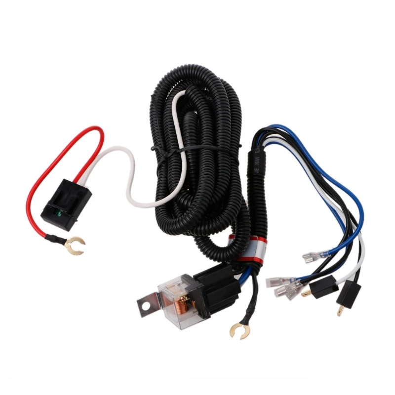 

Premium Quality 12V Electric Horn Relay Wiring Harness Kit For Grille Mount Blast Tone Horns Car Auto Replacement Parts