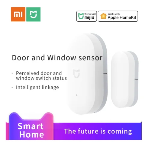 Xiaomi умный датчик окна двери xiaomi комплекты умного дома удаленный будильник mi Home приложение mi jia zigbee wifi версия работа с шлюзом
