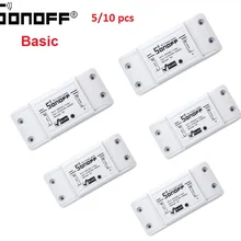 Itead Sonoff Basic R2 умный выключатель универсальный тип Wi-Fi розетка DIY модуль умный дом работает с Alexa Google home Itead Sonoff Basic R2 умный выключатель универсальный тип Wi-Fi розетка DIY модуль умный дом работает с Alexa Google home