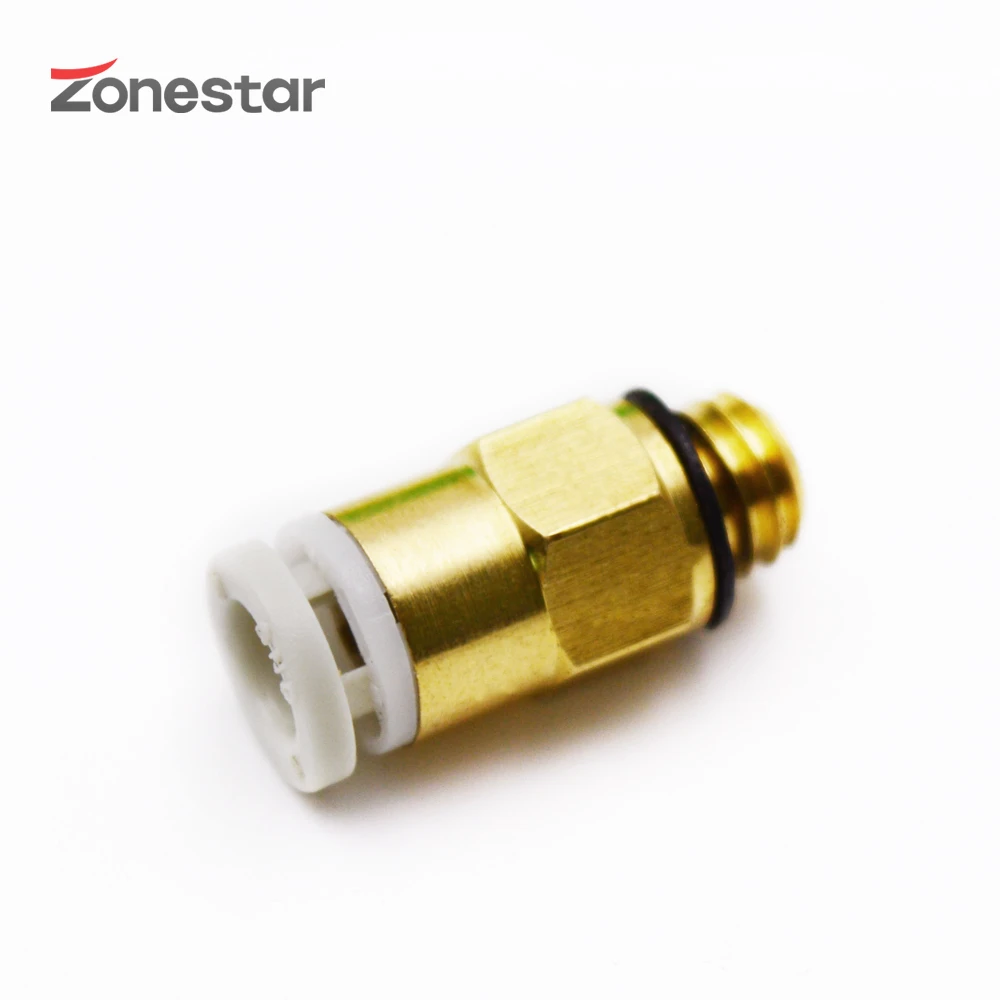 ZONESTAR 3D Принтера E3D V6 j глава PC4 01 Пневматический Разъемы 1.75 мм PTFE Трубки быстрой