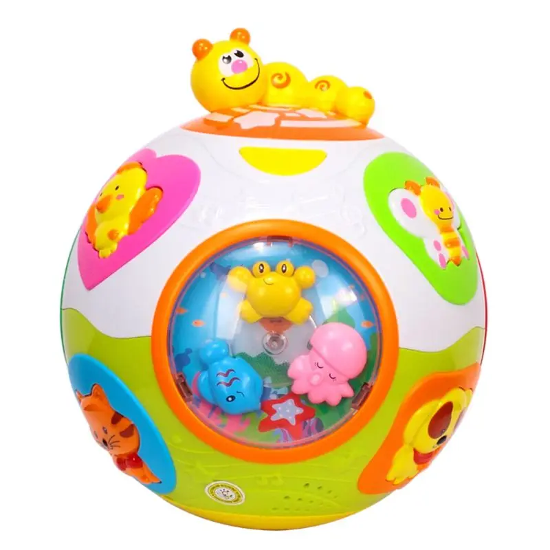 2 года ребенок giftBaby гусеничный музыка и животное раннее образование игрушки 72XC