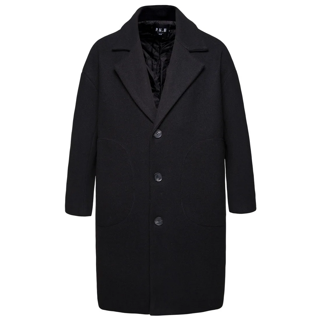 Wool Blend Coat Men Winter Fashion Men's Overcoat Male Thicken Keep Warm Jackets Trench