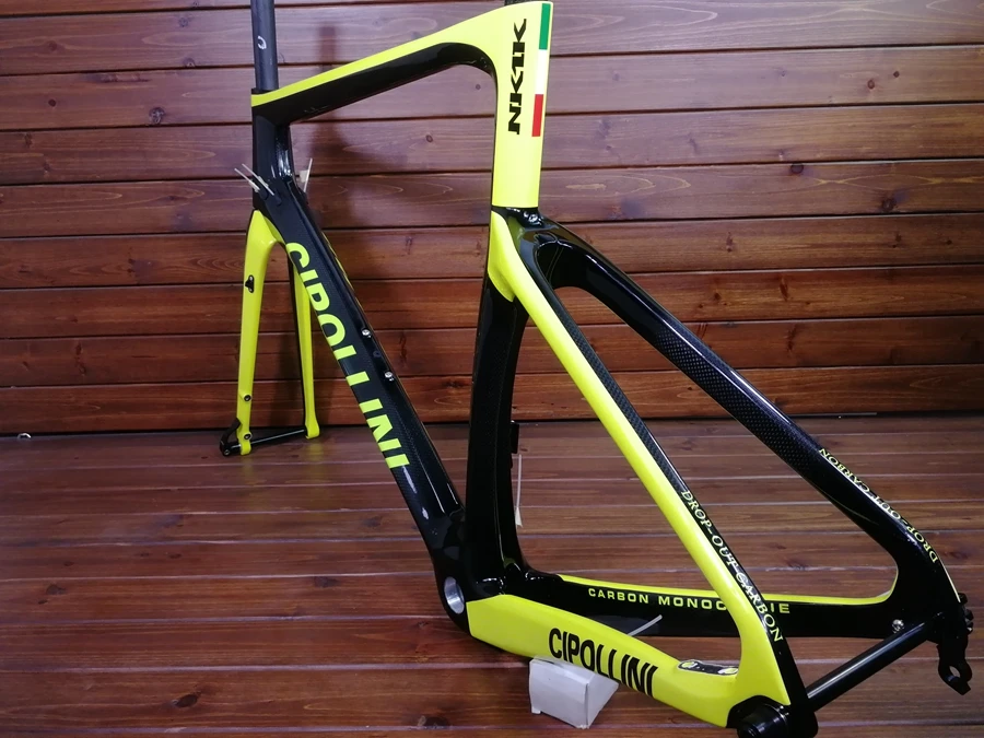 T1100 карбоновый Дорожный комплект рамы Cipollini NK1K карбоновые рамы дорожных велосипедов тормоз обода или дисковый тормоз углеродная велосипедная Рама без НАЛОГА