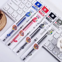 6 шт./компл. G& M Высокое качество 0,5 мм гелевая ручка с заправляемым стержнем синий/черные/красные чернила для студента офиса школы канцелярские принадлежности ручка с гелевыми чернилами для заправки зажигалок