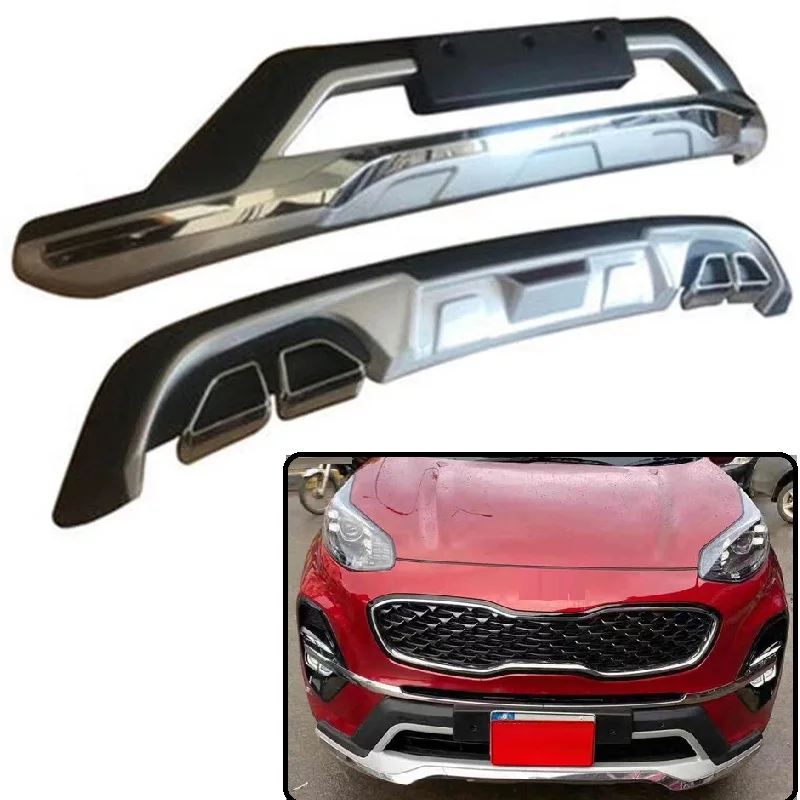 Cubierta de parachoques trasero y delantero para coche, de parachoques EXTERIOR para KIA SPORTAGE KX5 2019 2020 PROTITVE, accesorios para SUV 4x4 _ - AliExpress Mobile