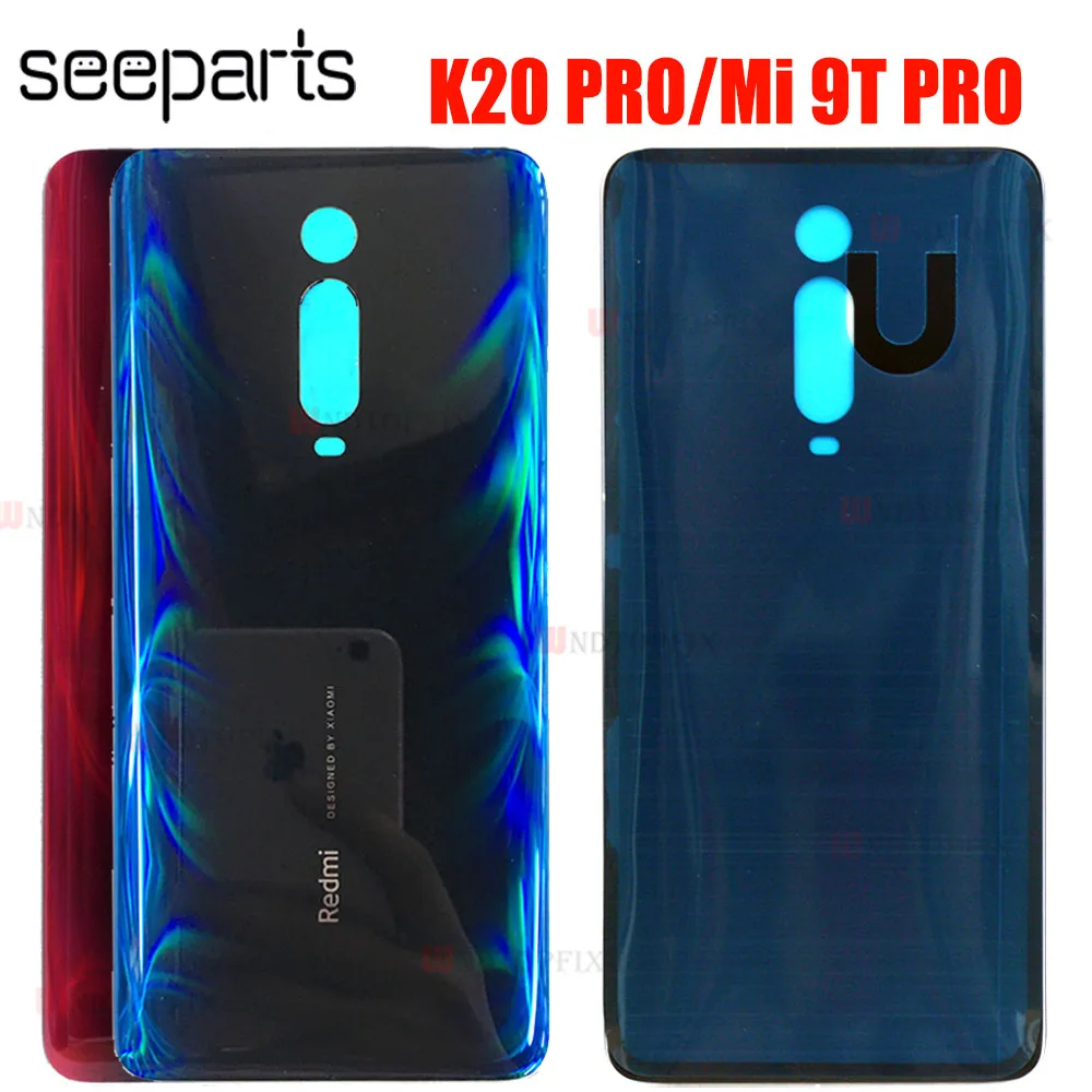 Новый 3D чехол для Xiaomi Redmi K20 задняя крышка аккумулятора Задняя стеклянная батареи