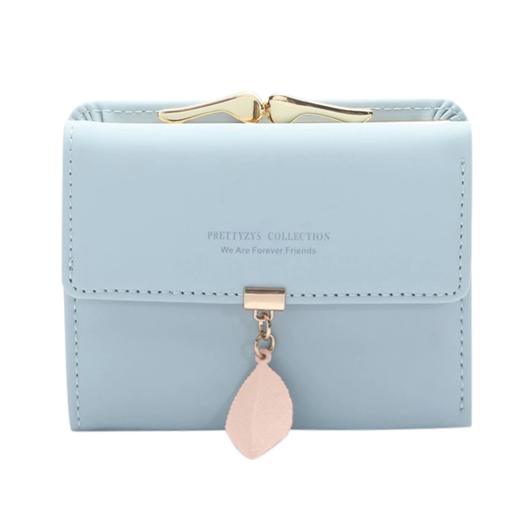 New Wallet Women Fashion Small Wallet Purse Female Magnetic Snap Money Bag Small Coin Pocket Credit Card Holder Bags 813