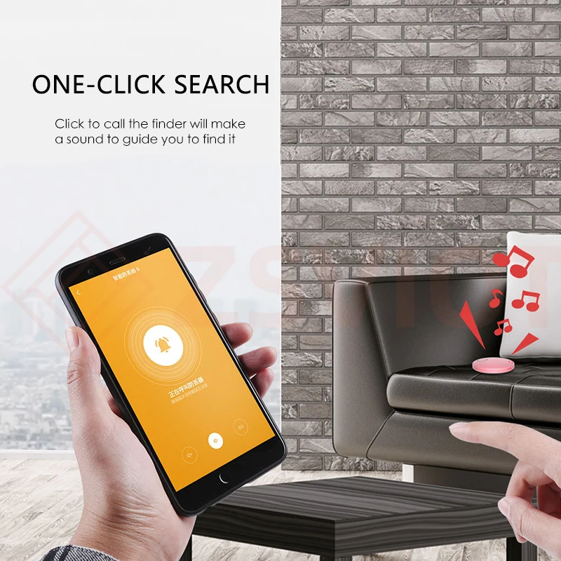 Tuya APP Anti-lost Alarm Bluetooth Anti-lost Device Smart Finder Alarm Tile Wallet Keys Locator Realtime Kids Pets