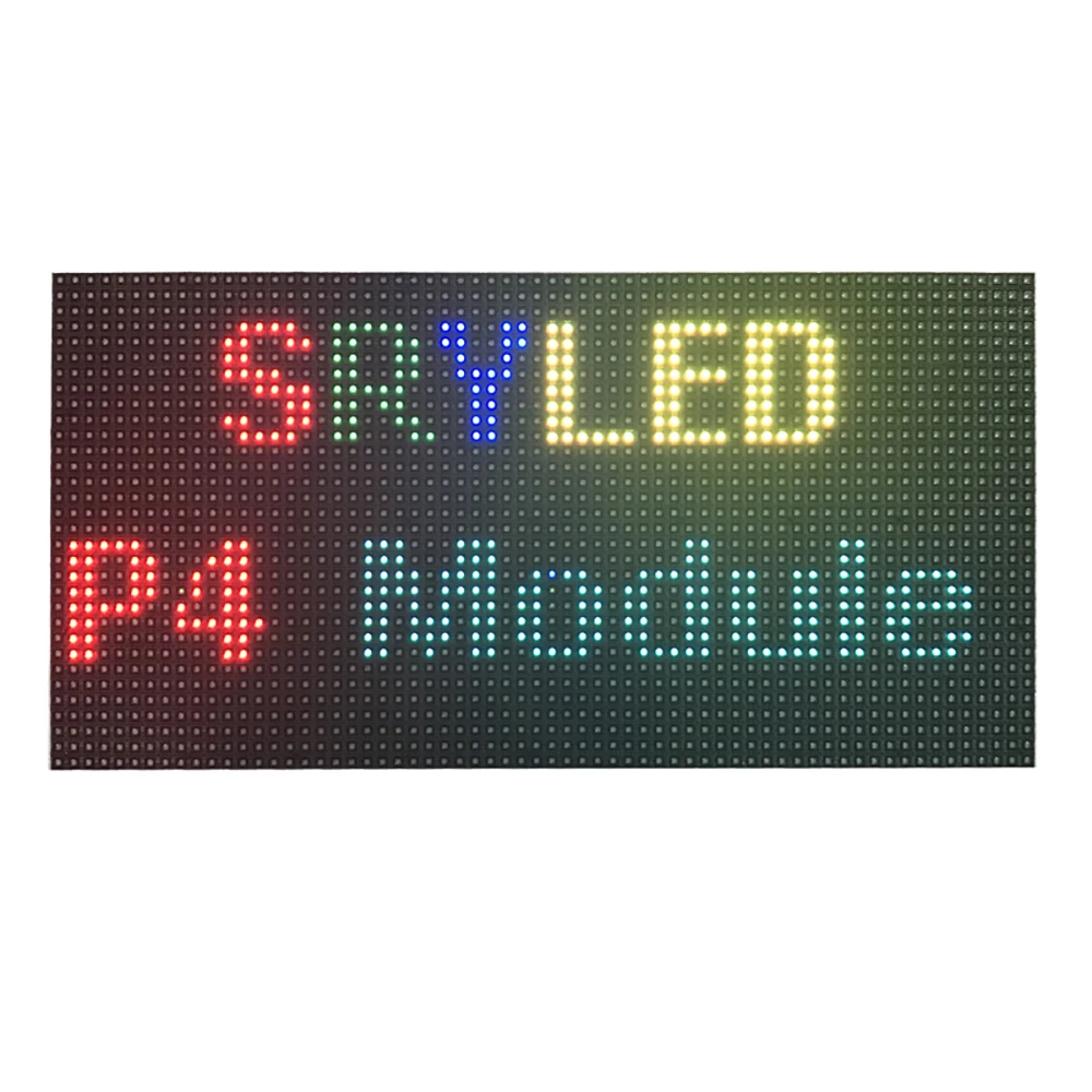 Крытый P4 64x32 светодиодный матричный дисплей модуль Rgb Smd модули СВЕТОДИОДНЫЕ модули