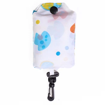 

Storage Supermarket Convenient Grocery Large Capacity Handbag Shopping Key Chain Reusable Waterproof Tote Pouch Foldable