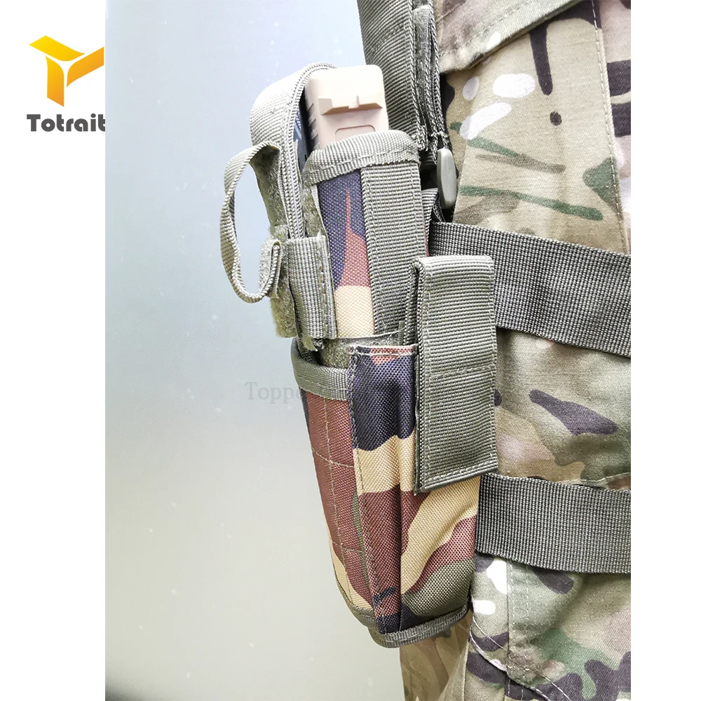 TOtrait нейлоновая кобура для охоты Airsoft кобура для пистолета, кобура на бедро, чехол, регулируемый магический ремень, кобура для универсального пистолета