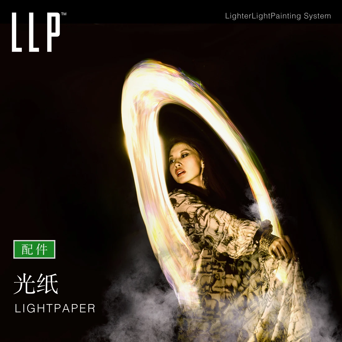 6 PCS 2 Kinds of Hologram Papers 1 Kind of Lookers Used With Flashlight Light Painted Graffiti Long Exposure Lens Foreground
