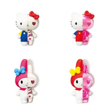 Kör kutu MASTER otantik sanatçı güçlü Jaxx japon karikatür animasyon Hello kitty şekilli kalıp yapı taşları evcil kedi oyuncak