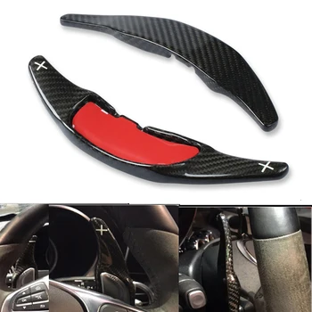 

Carbon Steering Wheel Shift Gear Paddle For Benz AMG A45 C63 E63 S65 CLA45 CLS63 GLC GLS63 GLS63 W176 W205 S205 W213 S213 W222