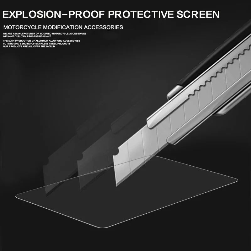 Motocicleta Screen Protector Velocímetro Scratch Cluster Screen ...