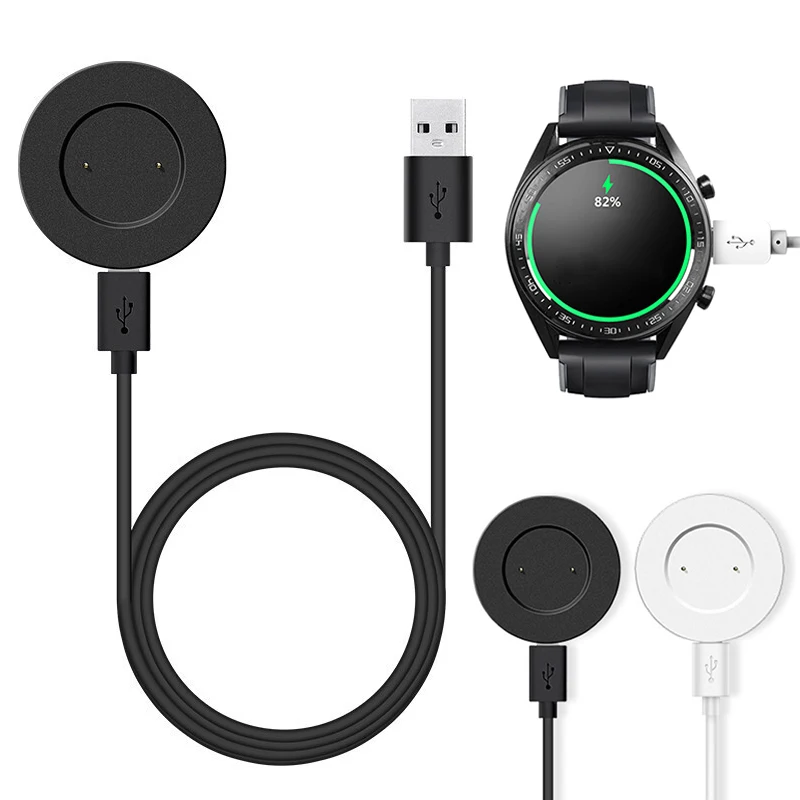 

New For Huawei Watch Honor GT GT2 Portable Wireless USB Cable Charging Dock Stand Power Magnetic Wireless USB Watch Charger