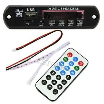 

Wireless Remote Music Speaker USB MP3 Decoder Decoding Board Audio Module Hot