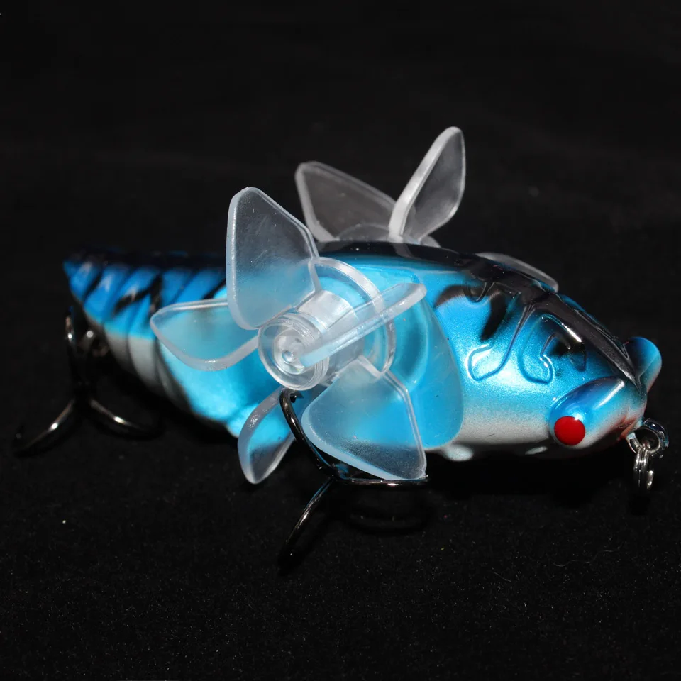 

Towater Cicada Lures 7.5cm 15.2g Rotational Double Propeller Wings Artificial Bait Floating Wobbler Insect Fishing Tackle