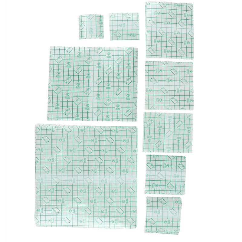 20Pcs Waterproof Transparent Tape PU film Medical Adhesive Antiallergic Dressing