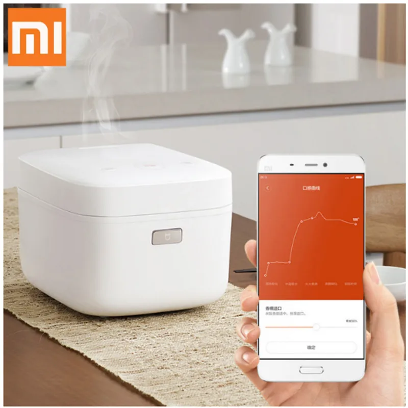 Mijia Mi IH умная электрическая рисоварка 3л Сплав чугуна скороварка с пультом