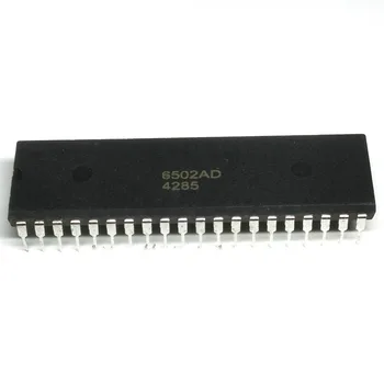 

4pcs/lot Mos 6502 MOS6502 6502AD R65C02AP MOS-6502 6502B = UM6502 SY6502 DIP-40