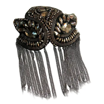 

Korean Version Tassel Performance Manual Shoulder Band Stage Clothing Accessories Brooch Shoes Hats Accessories