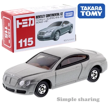 

Takara Tomy Tomica #115 Bentley Continental GT Scale 1/61 Car Hot Pop Kids Toys Motor Vehicle Diecast Metal Model