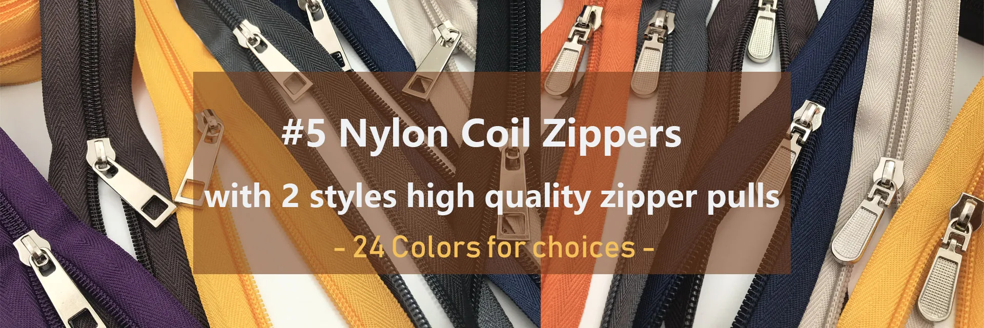 3# Bulk Nylon Coil Zippers with Zipper Sliders Beige Yard Zippers Wholesale  For DIY home Craft Sewing Garment Accessories