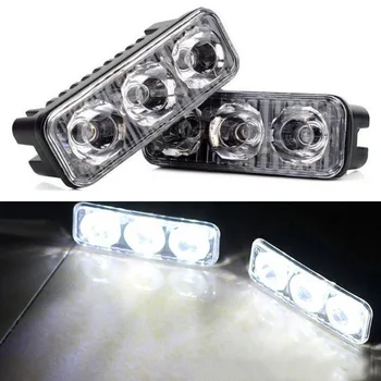

Car LED Daytime Running Lights Set DC 12V High Power Waterproof High Brightness