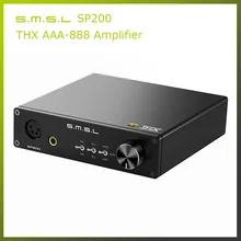 SMSL SP200 THX AAA 888 технология усилитель для наушников сбалансированный выход для наушников AC100V-240V