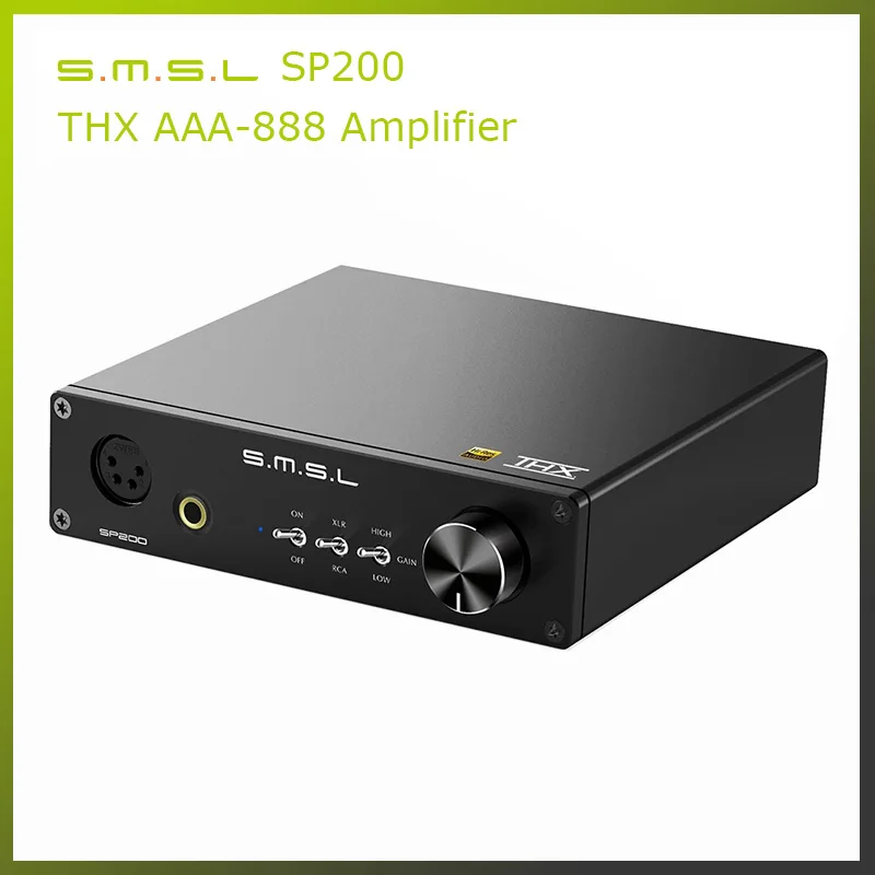 Усилитель для наушников SMSL SP200 THX технология AAA 888 сбалансированный выход AC100V