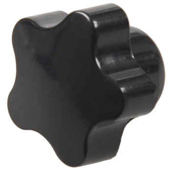 

Female thread 6 mm diameter Replacement head fixing nuts star knobs 5 pcs