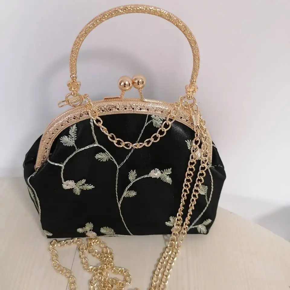 wedding flowers bag bags women's handbag chain phone women shoulder crossbody bag (8)