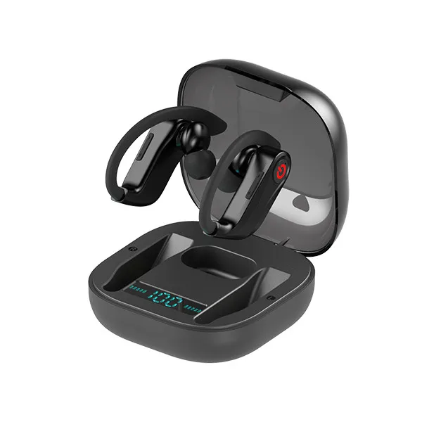 CBAOOO TWS Bluetooth гарнитура наушники беспроводные наушники стерео Бег Спорт бас с микрофоном для iPhone Xiaomi huawei - Цвет: black