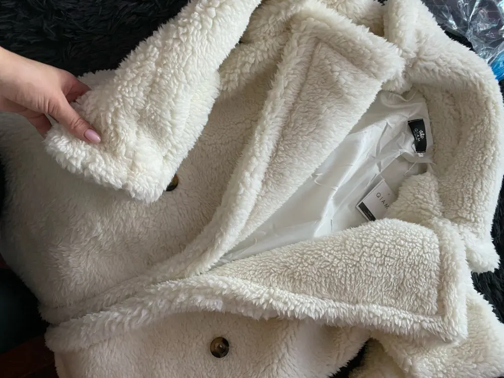 Teddy Coats Women Winter Oversized Long Pink Thick Faux Fur Teddy Jackets Ladies Warm Leopard Fur Coats Plush Overcoats