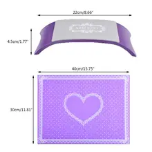 Силиконовая подушка, подушка для запястья, дизайн ногтей, подлокотник, Маникюрный Стол, держатель для рук R3MF