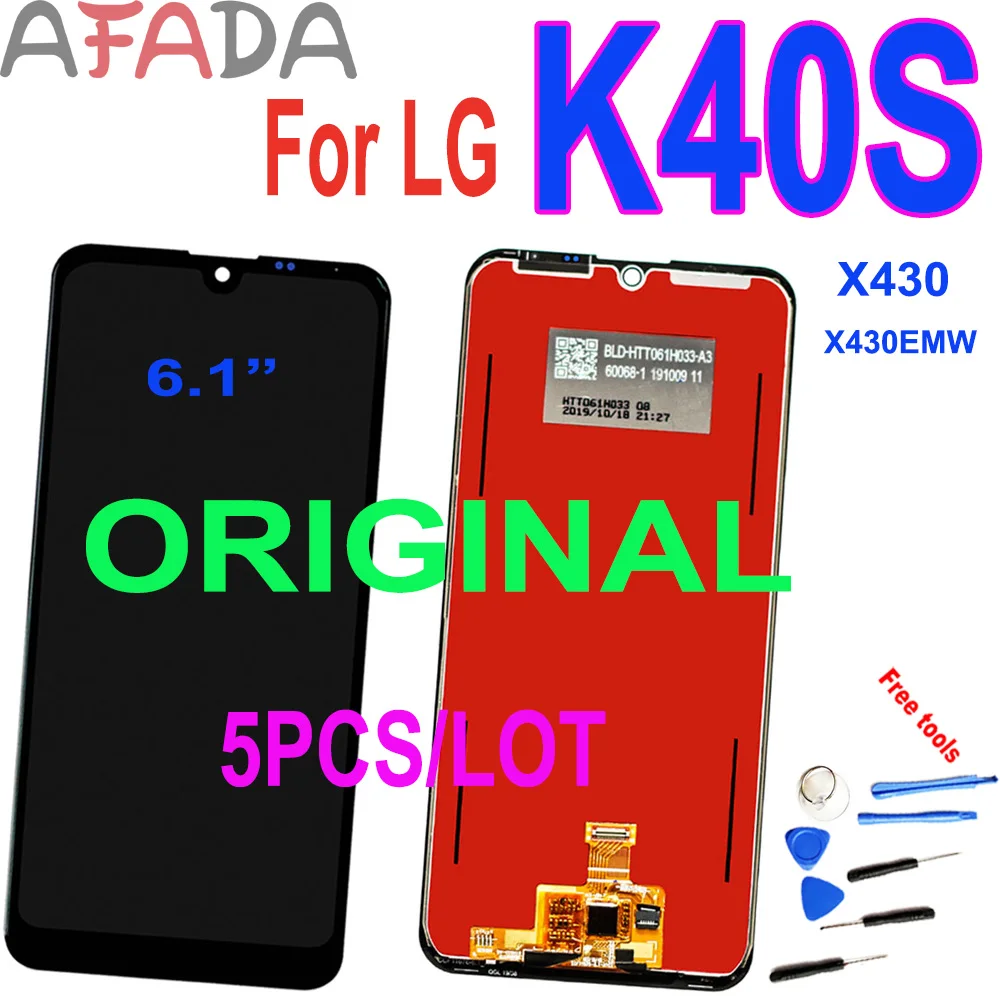 lcd display screen for lg k40s 5PCS