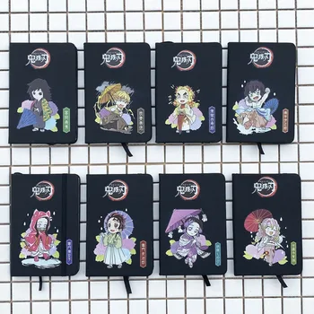 

Fashion Demon Slayer Kimetsu No Yaiba Notebook Ghost Blade Note Book Diary Student Memorial Diary Birthday Gift Notepad