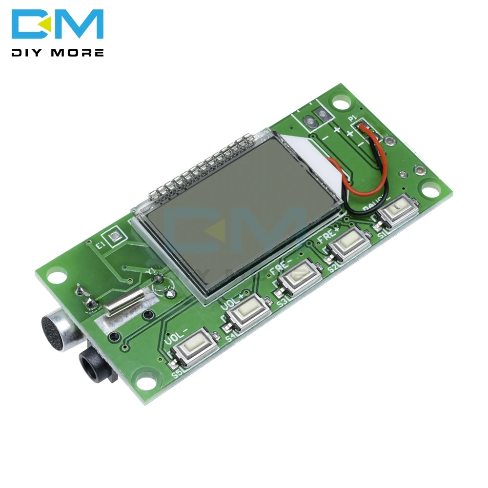DSP PLL 87108MHz Stereo FM Transmitter Module Digital LCD Display